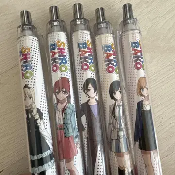 SHIROBAKO 시로바코 볼펜 세트