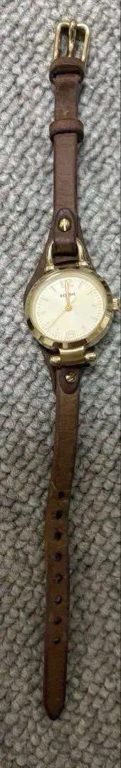 FOSSIL 골드 브라운 손목시계