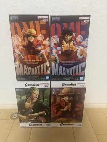 MAXIMATIC 루피 Grandista 루피 조로 피규어 새상품