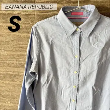 BANANA REPUBLIC 여성용 긴팔 셔츠 S 옥스퍼드 셔츠
