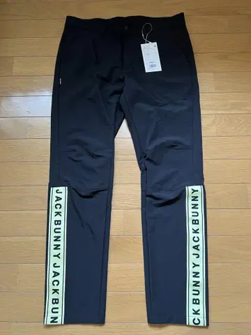 JACK BUNNY 블랙 골프 팬츠