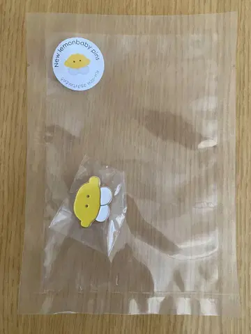 공상 아파트먼트 핀 배지 레몬