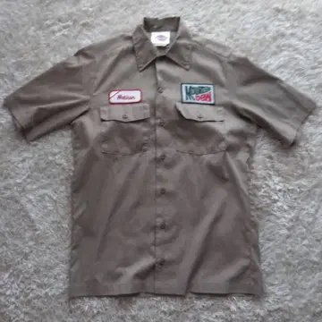 디키즈 USA 빈티지 워크 셔츠 와펜