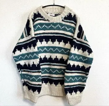 에콰도르 니트 rainbow rider 노르딕 스웨터 남성용