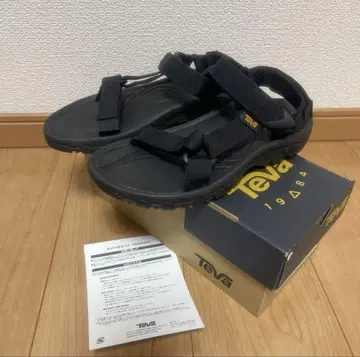 새상품 Teva 허리케인 HURRICANE XLT2 23cm 블랙