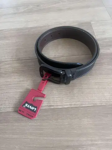 Levi's 블랙 브라운 리버서블 벨트