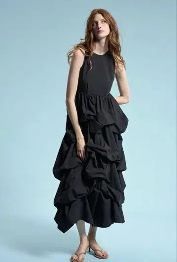 THETOE 원피스 Myrtos Frill Onepiece