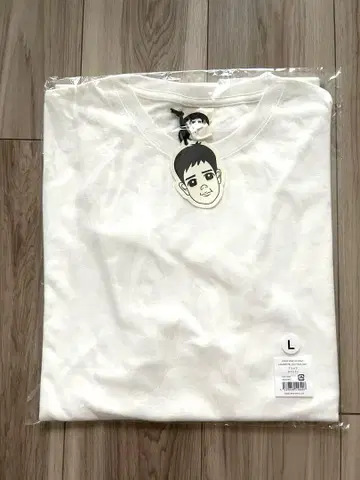 니노미야 카즈나리 Show Case 티셔츠 화이트 L 사이즈