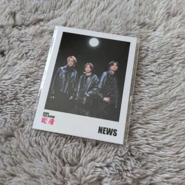 미개봉 4장 세트 NEWS 변신 폴라로이드풍 카드