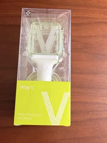 WayV 웨이션V 응원봉 키링 미니 응원봉 키홀더