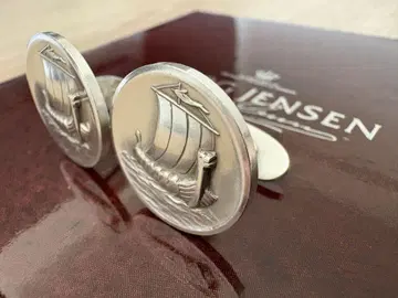 GEORG JENSEN 커프링크스 모델 50 부속품 없음
