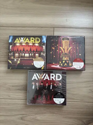 AWARD 초회, 일반 버전 세트