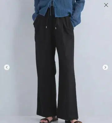 green label relaxing 브리즈 린넨 와이드 팬츠