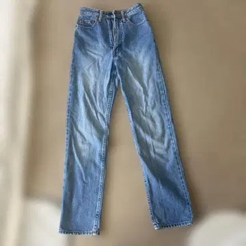 빈티지 Levi's 515 블루 스트레이트 레그 데님