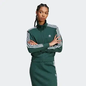 아디다스 오리지널 adidas Originals 니트 탑 그린