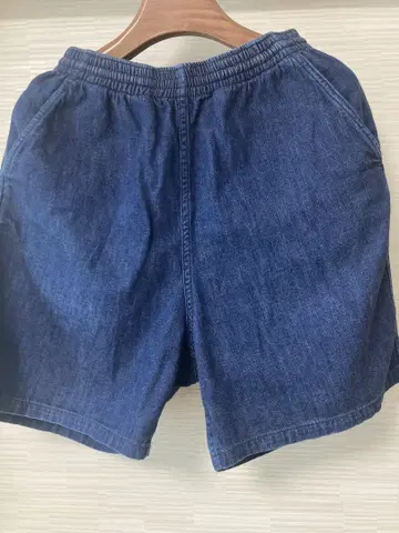 쿠티 데님 샴브레이 하프 팬츠 숏팬츠 cootie