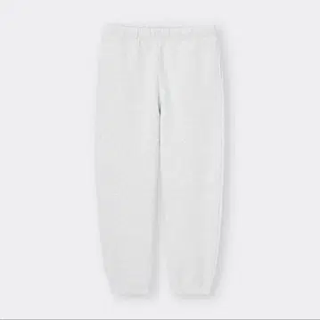 GU 헤비 웨이트 맨투맨 와이드 이지 팬츠 라이트 그레이