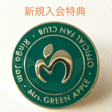 [미사용] Mrs.GREEN APPLE [핀 배지]