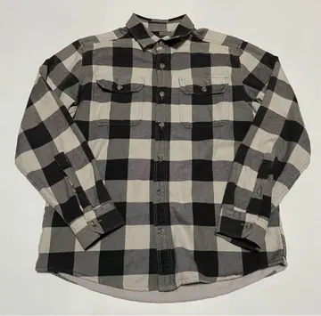 m2474 Eddie Bauer 체크 셔츠 긴팔 S