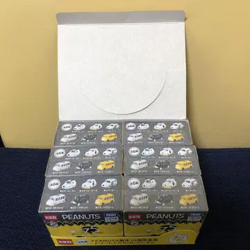 [ 6대 세트 ] PEANUTS 탄생 75주년 기념 드림 토미카 컬렉션