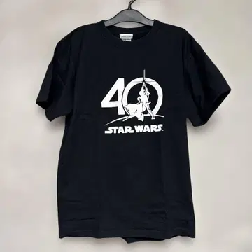 STAR WARS 40주년 기념 티셔츠 블랙 L