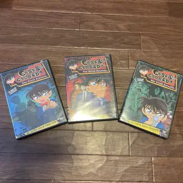 영문판 명탐정 코난 Case Closed DVD 3장 세트