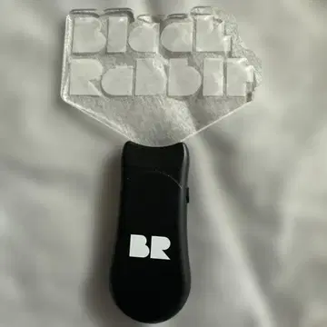 카토리 싱고 Black Rabbit 응원봉 BR 로고