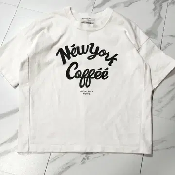 마이카 앤 딜 리타진 도쿄 NEWYORK-T 로고 티셔츠