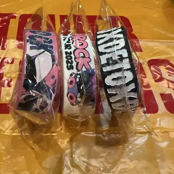 one ok rock 2025 DETOXJAPAN 스티커 러버 밴드