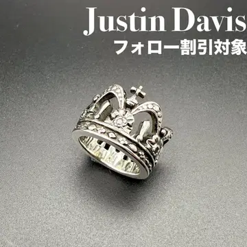 [새상품급] Justin Davis CHAPEL CROWN 반지