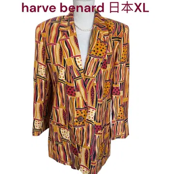 새상품급 harve benard 올 패턴 멋쟁이 자켓 일본 XL, 13호