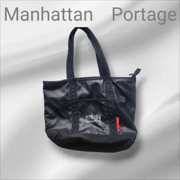 Manhattan Portage 블랙 토트백