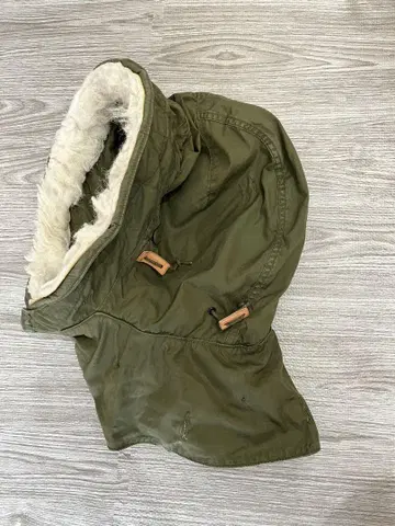 미군 실물 M-65용 후드 피쉬테일 파카 모즈 코트