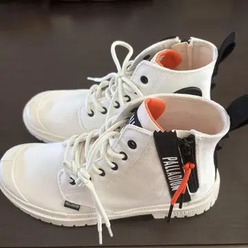 PALLADIUM 팔라디움 하이컷 신발 사이드 지퍼