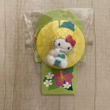 헤이세이 레트로 산리오 헬로키티 파인애플 머리 밴딩