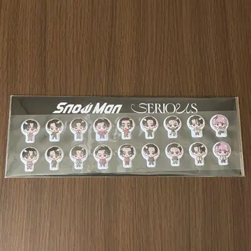 Snow Man 12th single SERIOUS 특전 스노푸쿠 씰