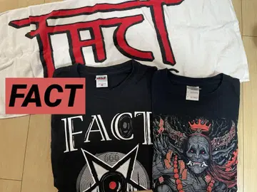 FACT 굿즈 묶음 판매 티셔츠 2장 & 타월