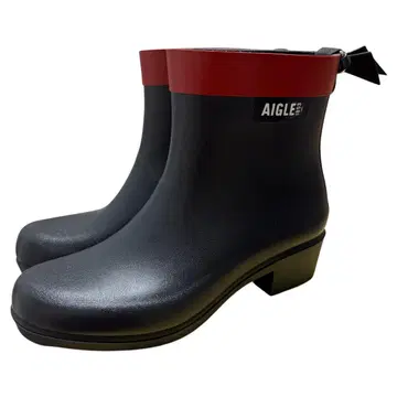 미사용급 AIGLE 에이글 미리카 보티용 러버 부츠 36