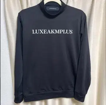 LUXEAKMPLUS 골프웨어 긴팔 T셔츠 블랙 M 사이즈