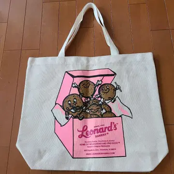 하와이 한정 레너즈 베이커리 [말라사다 짱] 토트백 새상품 미사용!