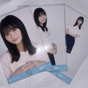 노기자카 브로마이드 엔도 사쿠라 라이브 t셔츠 카가와