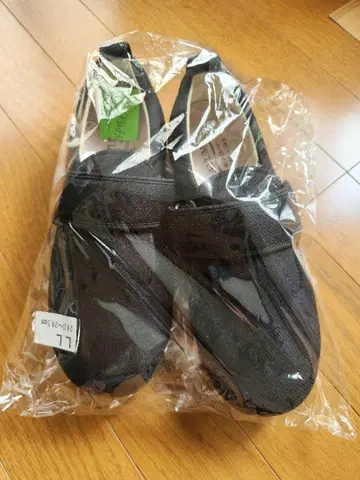 아유미 간호화 LL 블랙 슬립온 타입