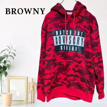 zB575 [ M ] BROWNY 캥거루 포켓 카모플라쥬 풀오버