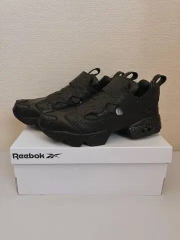 엔지니어드 가먼츠 리복 reebok 펌프 가죽 블랙