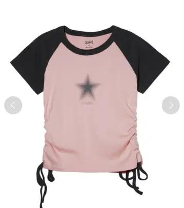 DOTTED STAR S/S RAGRAN BABY TOP M 사이즈