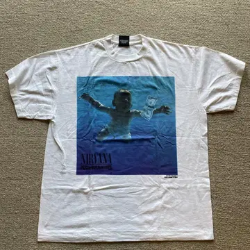 NIRVANA Nevermind 빈티지 티셔츠 XL
