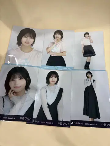 노기자카46 브로마이드 카가와 컴프 비대칭 라이브T 나카니시 아루노