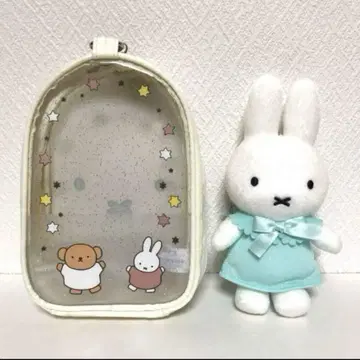 미피 스타일 컬러풀 멀티 파우치 컬러풀 마스코트 그린