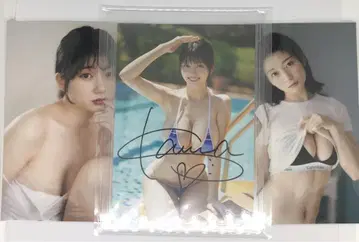 세토 칸나 친필 사인 브로마이드 & 체키회 한정 브로마이드 2장