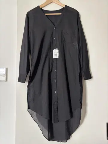 정가 15500 야마다야 메도크 롱 셔츠 블랙